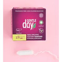 Gentle Day Tampons Regular - Organic & Hypoallergenic